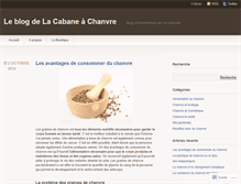 Tablet Screenshot of blogcabaneachanvre.com